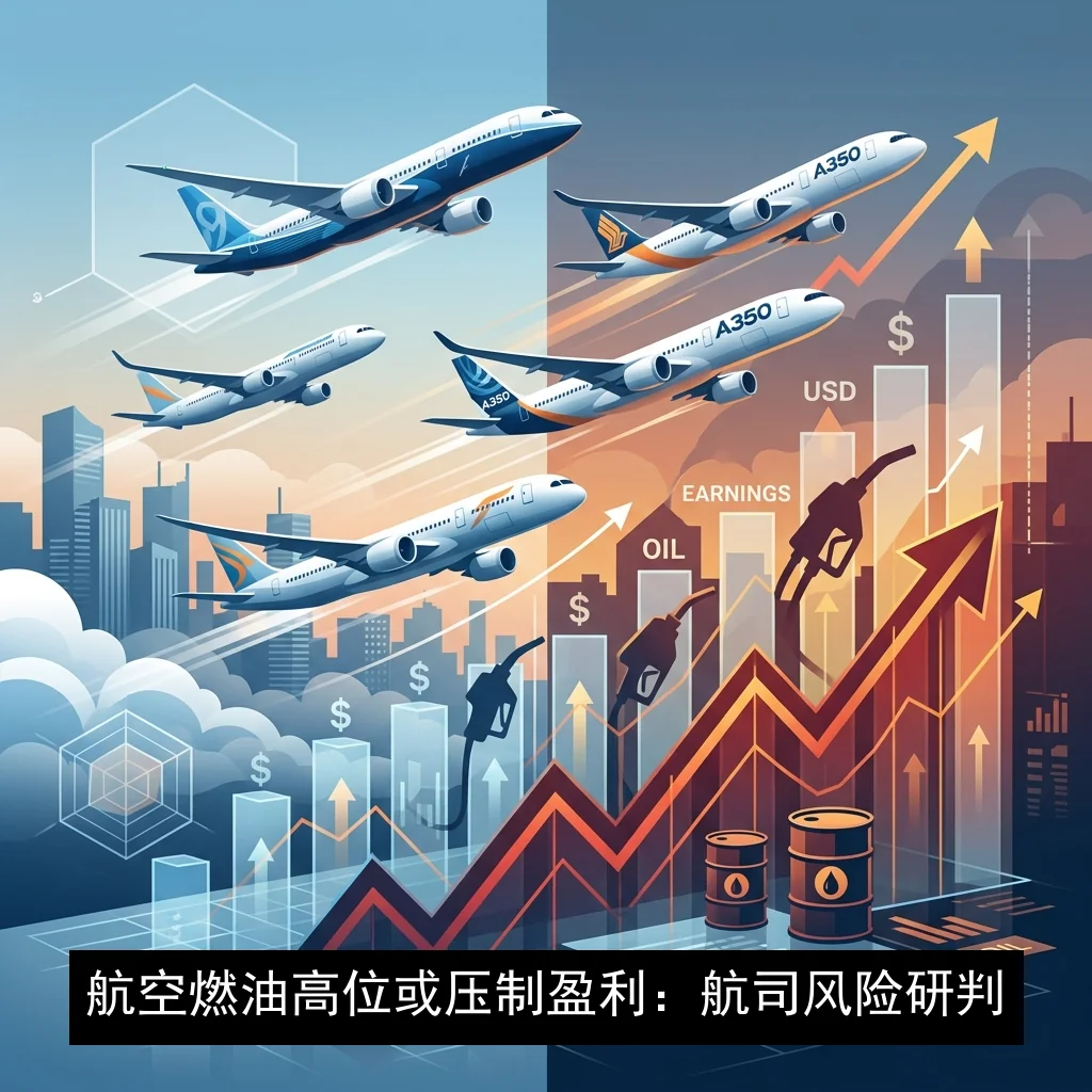 航空燃油高位或压制盈利：航司风险研判