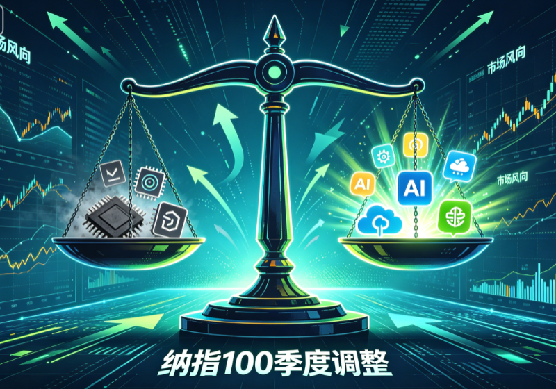 纳指100季度调整：科技股新老交替揭示市场风向