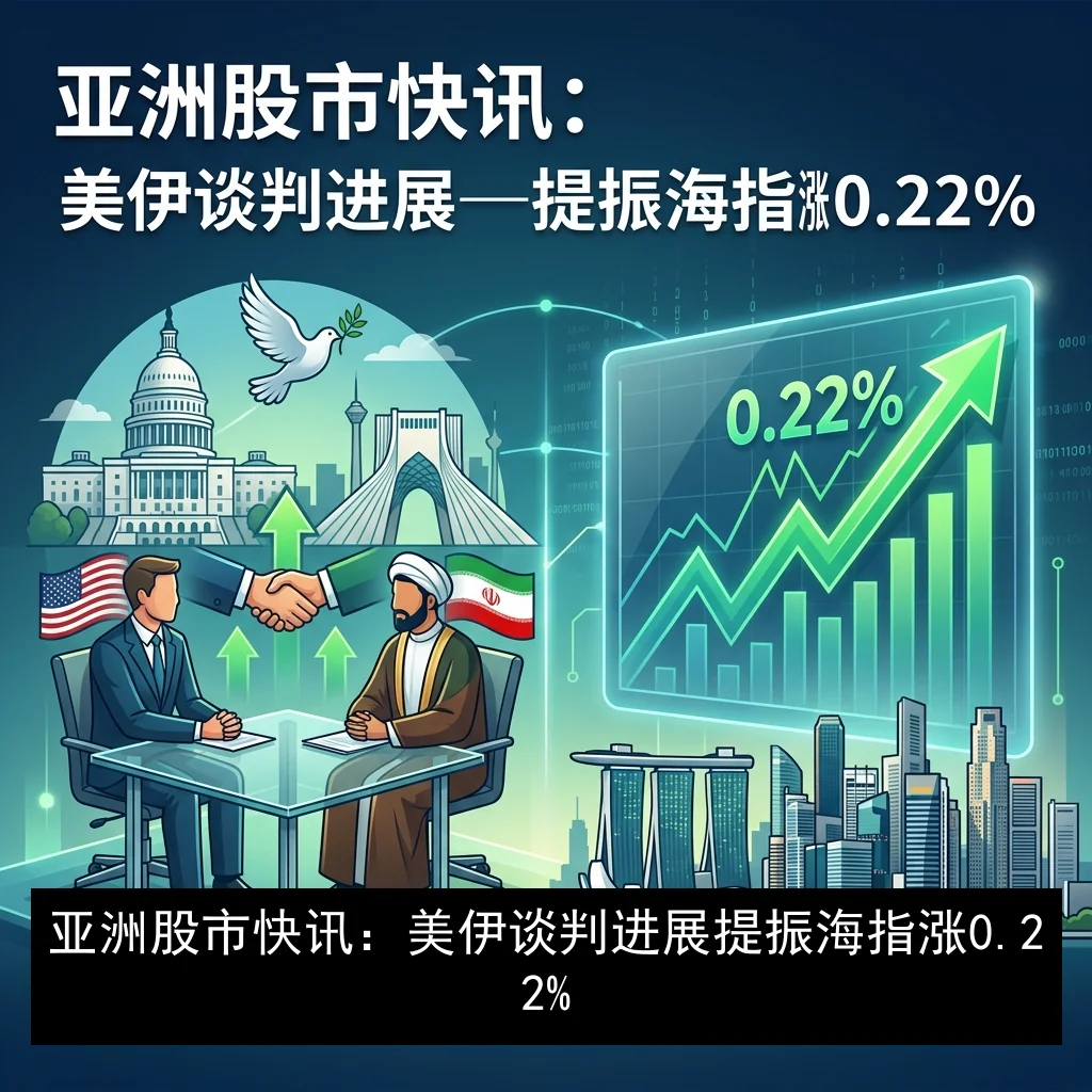 亚洲股市快讯：美伊谈判进展提振海指涨0.22%