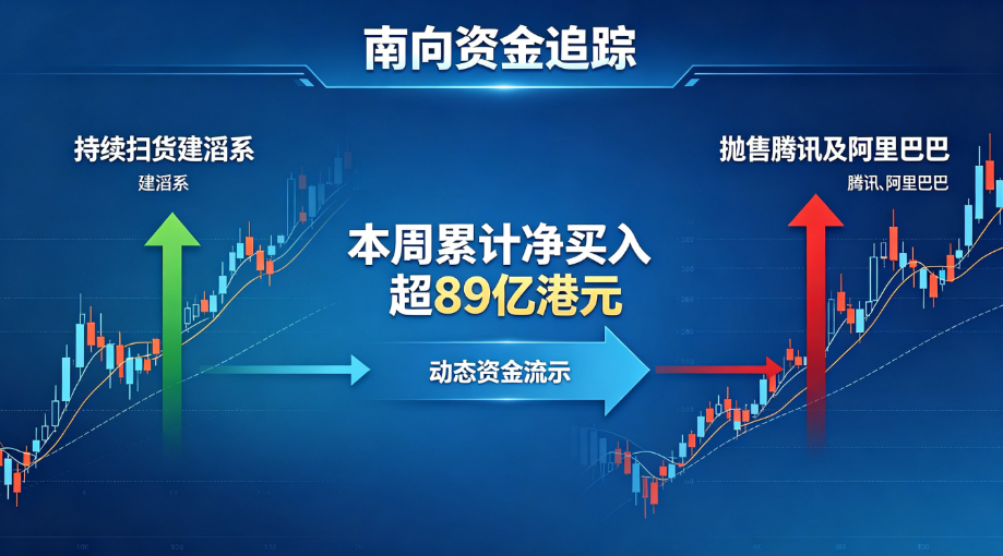 南向资金周报：港股结构性分化与板块轮动