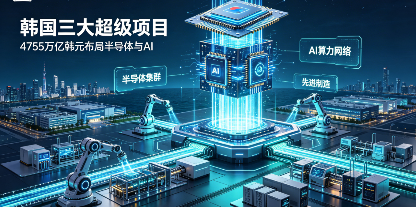 韩国4755万亿韩元押注半导体与AI