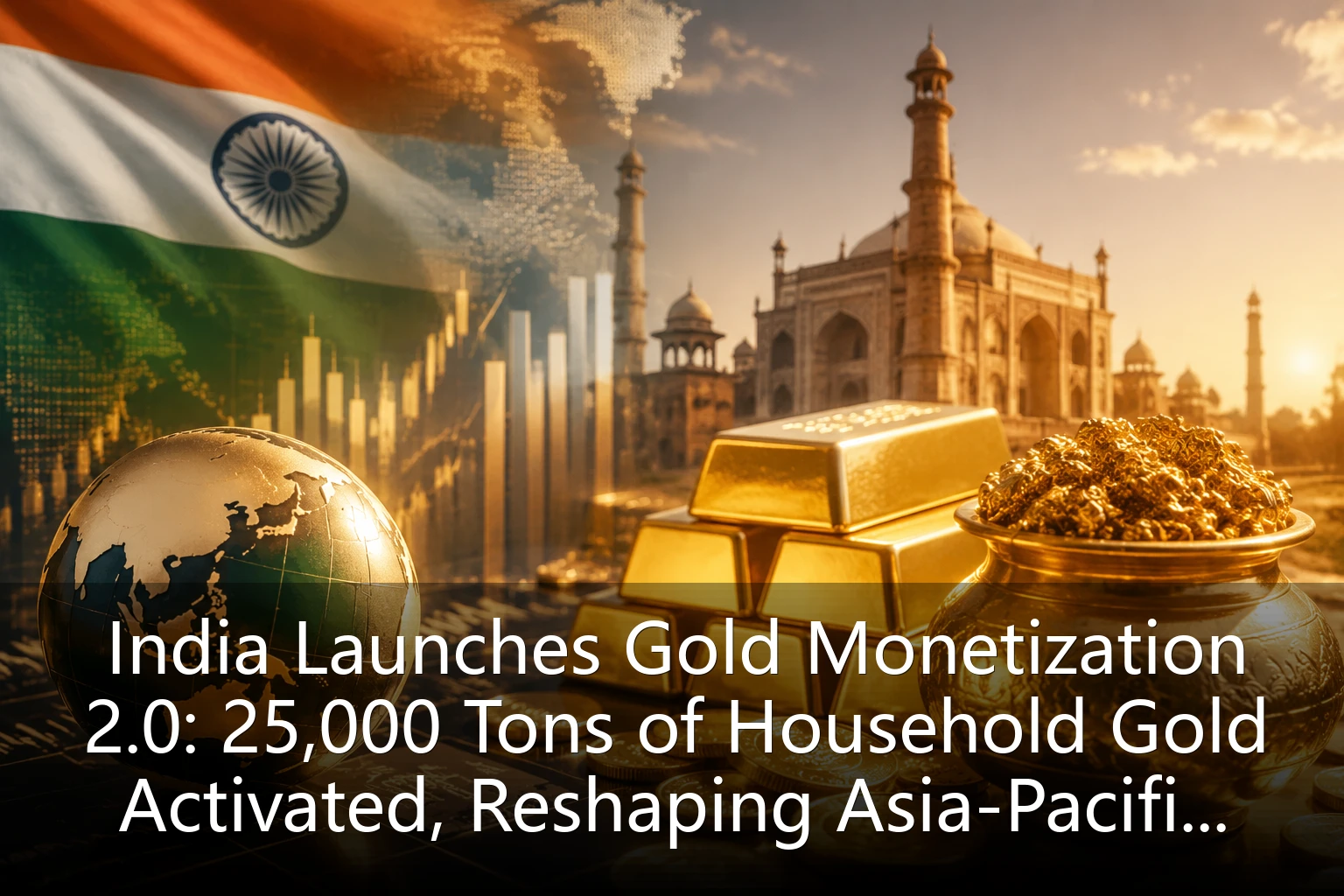 India Launches Gold Monetization 2.0: 25,000 Tons of Household Gold Activated, Reshaping Asia-Pacific Gold Market