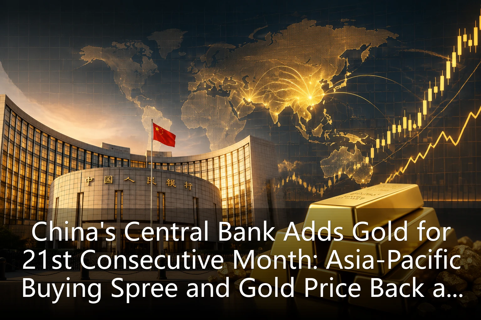 China's Central Bank Adds Gold for 21st Consecutive Month: Asia-Pacific Buying Spree and Gold Price Back at $4,300
