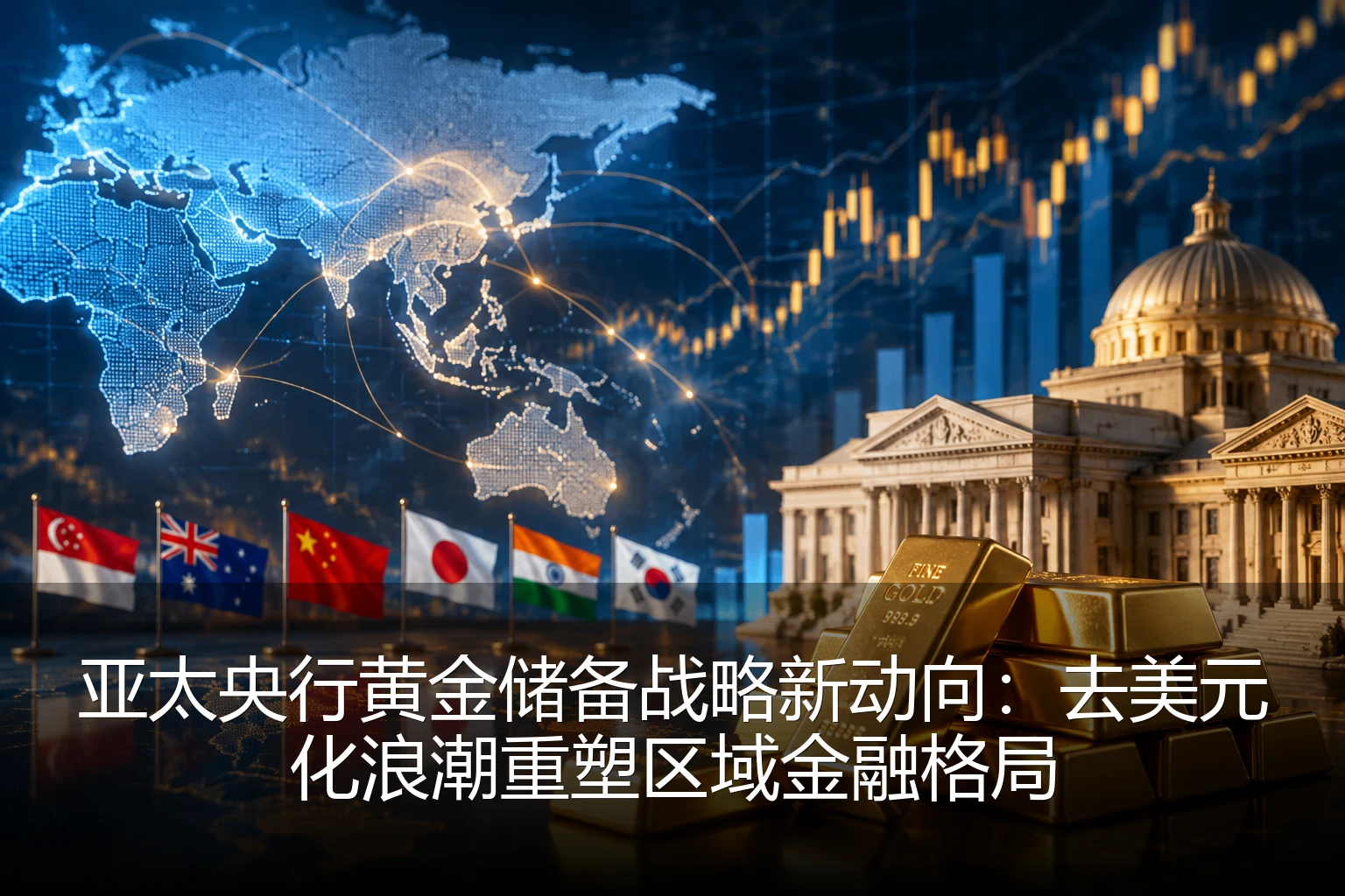 亚太央行黄金储备战略新动向：去美元化浪潮重塑区域金融格局