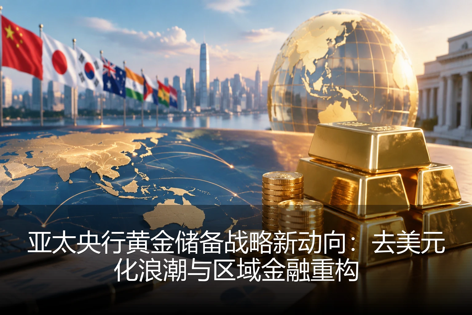 亚太央行黄金储备战略新动向：去美元化浪潮与区域金融重构